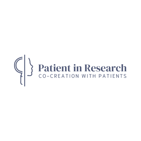 Patient in Research blå vandret